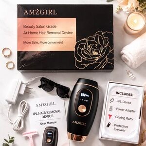 AMZGIRL IPL Hair Removal Device Laser Hair Removal System New